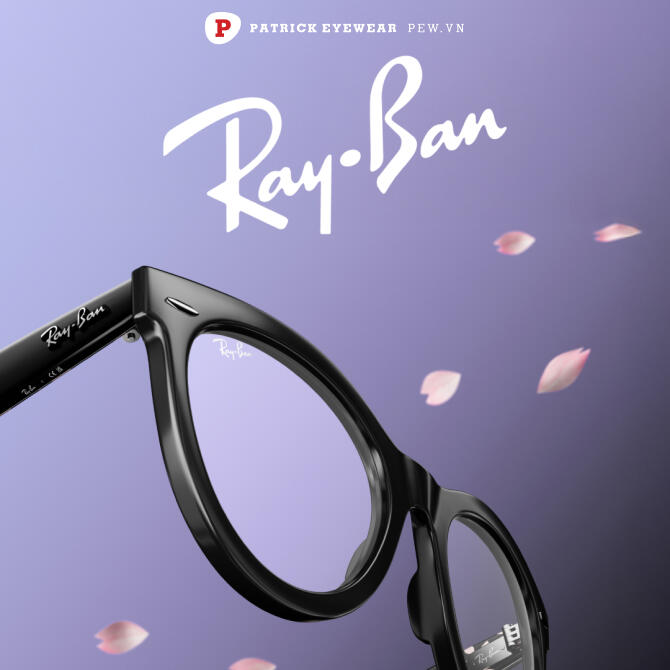 phiên bản gọng kính ray-ban sakura