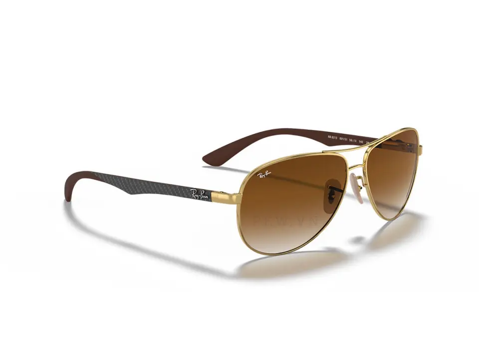 Ray-Ban Aviator Carbon Fibre RB8313-001/51(58)