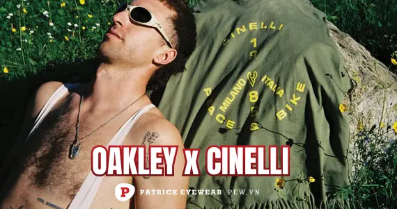 Oakley x Cinelli hợp tác ra mắt kính xe đạp siêu đột phá