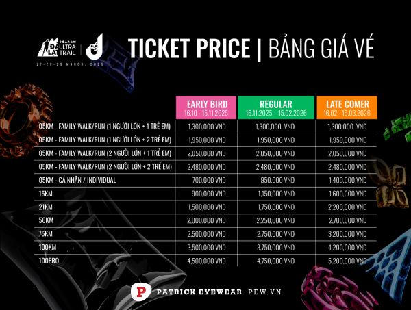 giải chạy Đà Lạt Ultra Trail 2026