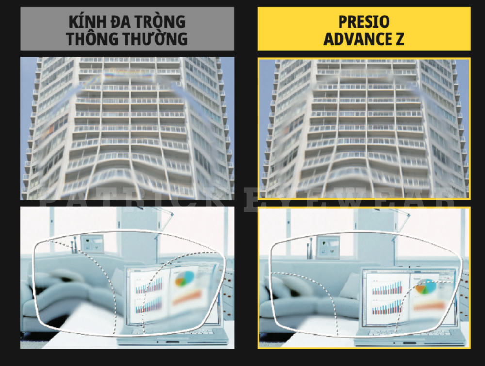 kính đa tròng Nikon Presio Advance Z