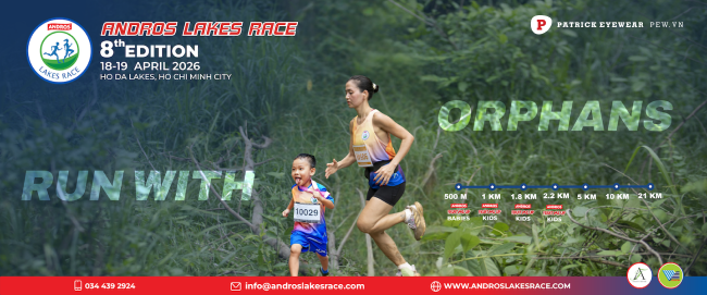 Giải chạy Andros Lakes 2026