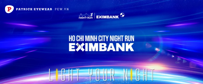 Giải chạy đêm Hochiminh City Night Run Eximbank