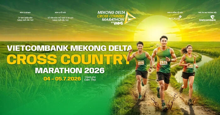 Giải chạy Mekong Delta Cross Country Marathon 2026