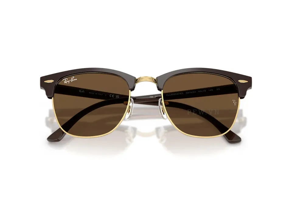 Kính mát Ray-Ban Clubmaster RB3016F-6878/53(55)
