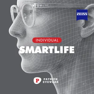 Tròng kính Zeiss Single Smartlife Individual Duravision Platinum UV 1.50