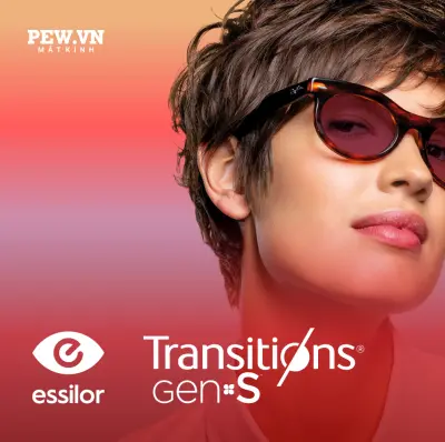 Tròng kính Essilor Crizal Transitions Gen S 1.56