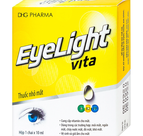 Thuốc nhỏ mắt Eyelight Việt Nam Thuốc nhỏ mắt cho mắt cận loại nào tốt nhất