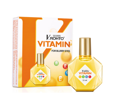 Thuốc nhỏ mắt cho mắt cận V.Rohto Vitamin Thuốc nhỏ mắt cho mắt cận loại nào tốt nhất