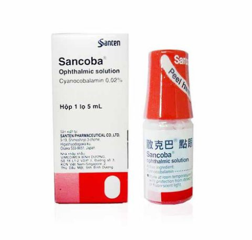 Thuốc nhỏ mắt cho mắt cận Sancoba của Nhật Thuốc nhỏ mắt cho mắt cận loại nào tốt nhất