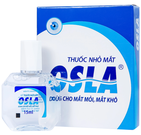 Thuốc nhỏ mắt cho mắt cận Osla Việt Nam Thuốc nhỏ mắt cho mắt cận loại nào tốt nhất