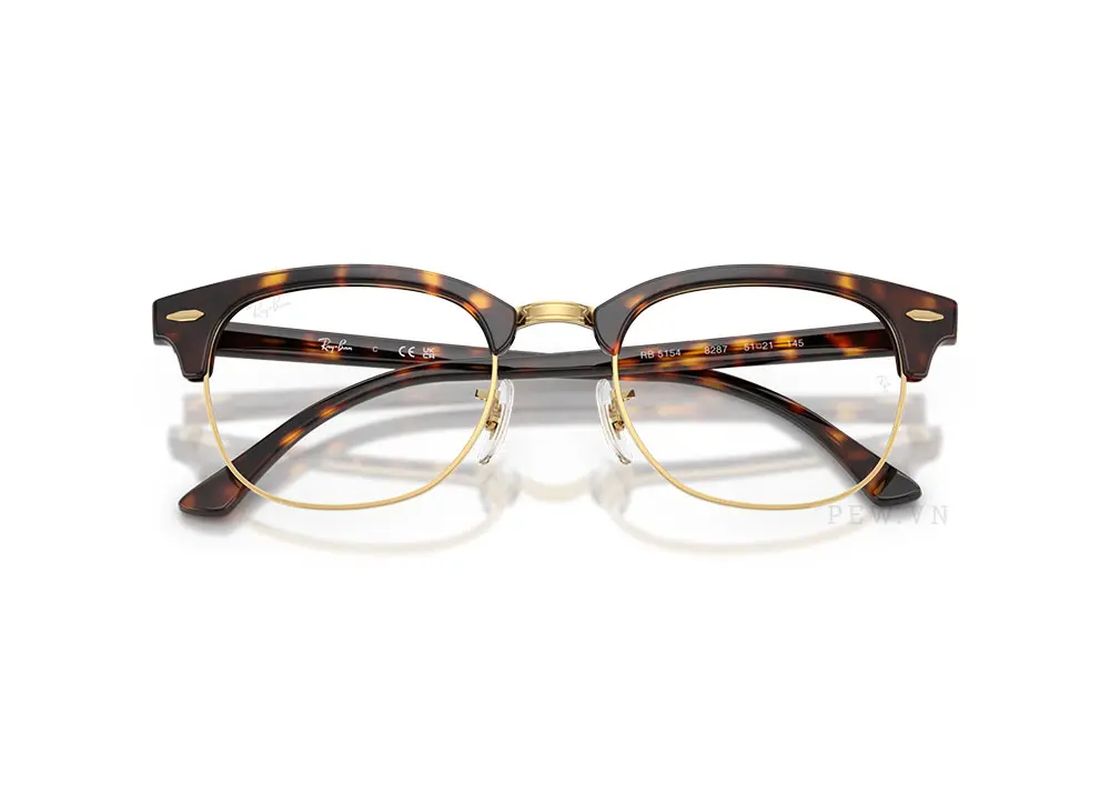 Gọng kính Ray-Ban Clubmaster RX5154-8287(53)